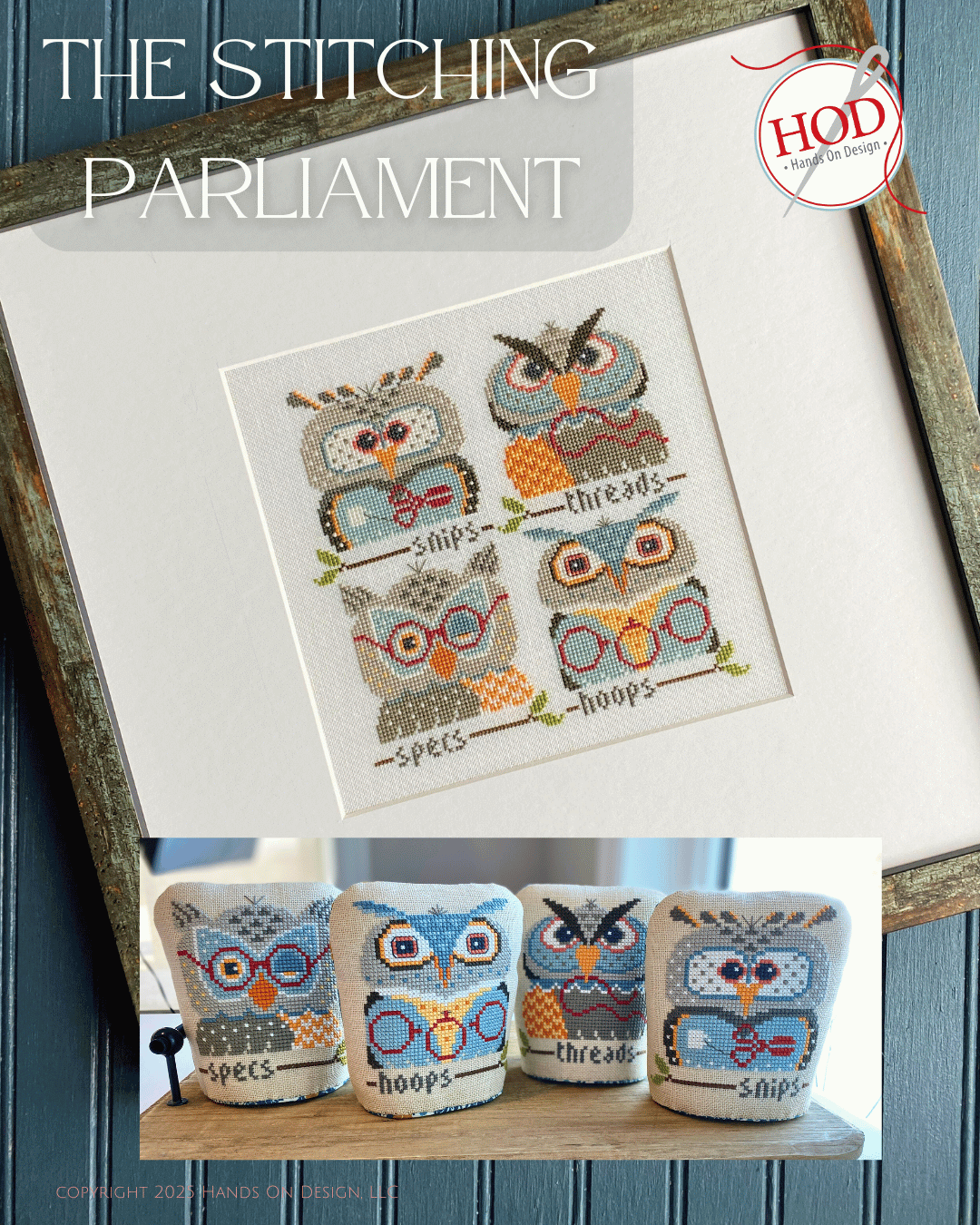 The Stitching Parliament by Hands On Design cross stitch pattern