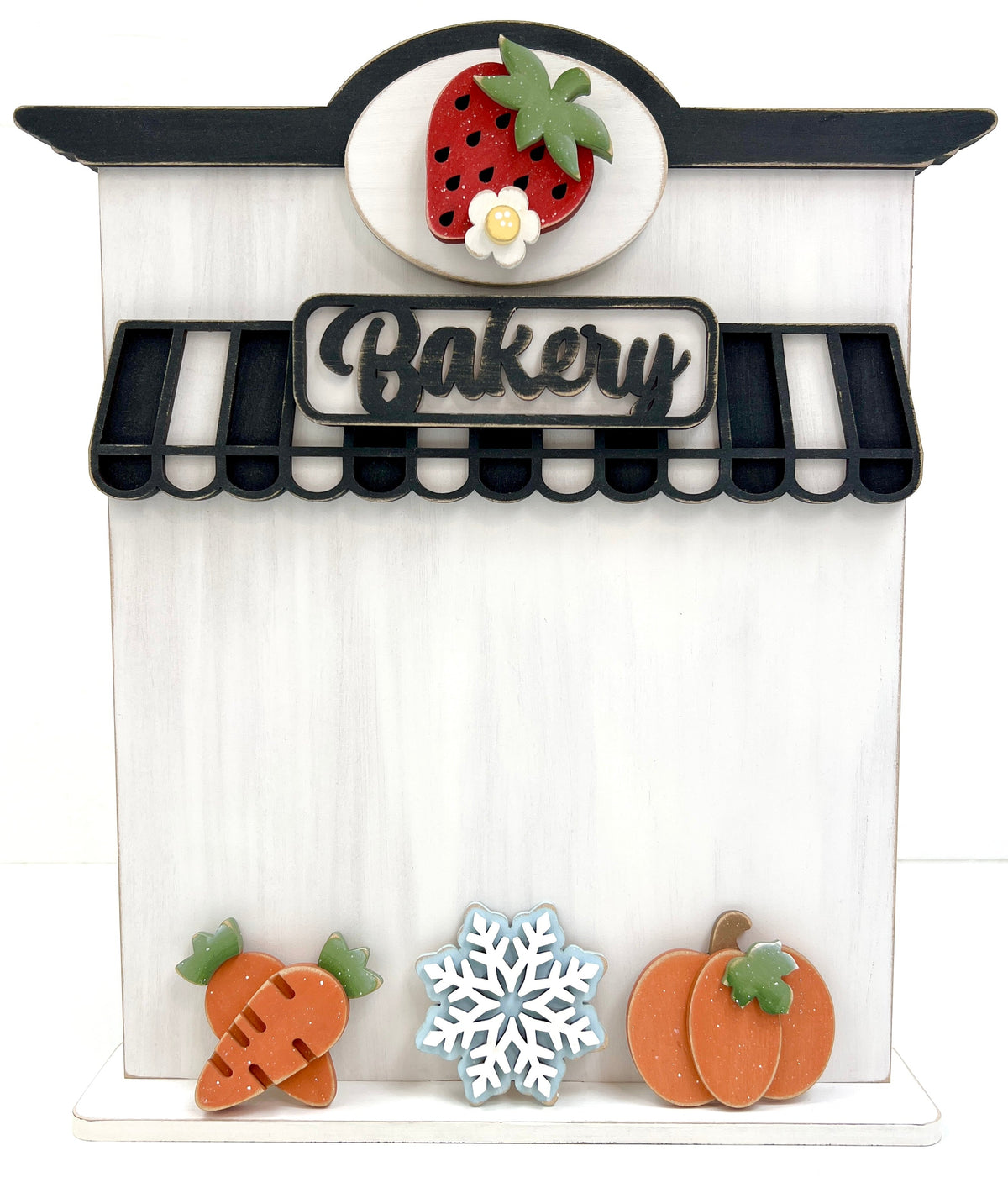 Bakery Shoppe Cross Stitch Display Seasonal &amp; Holiday Decorations