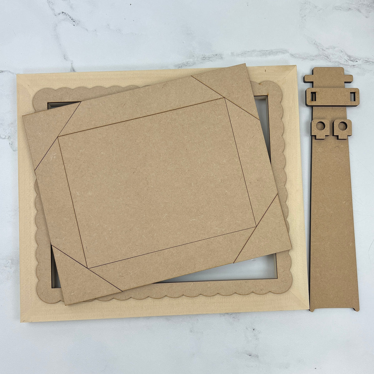 Berry Market Quilted Frame DIY Cross Stitch Display