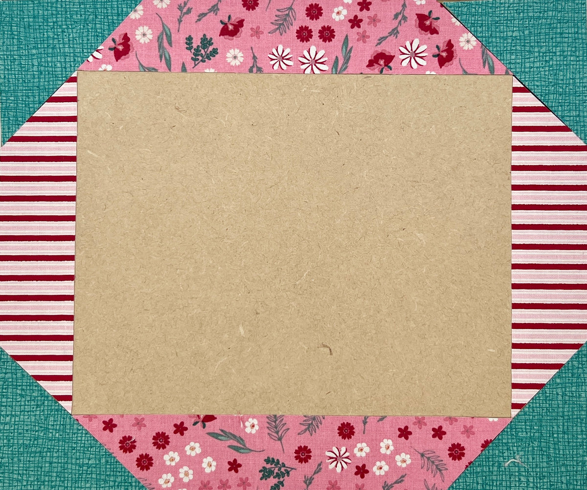 Berry Market Quilted Frame DIY Cross Stitch Display