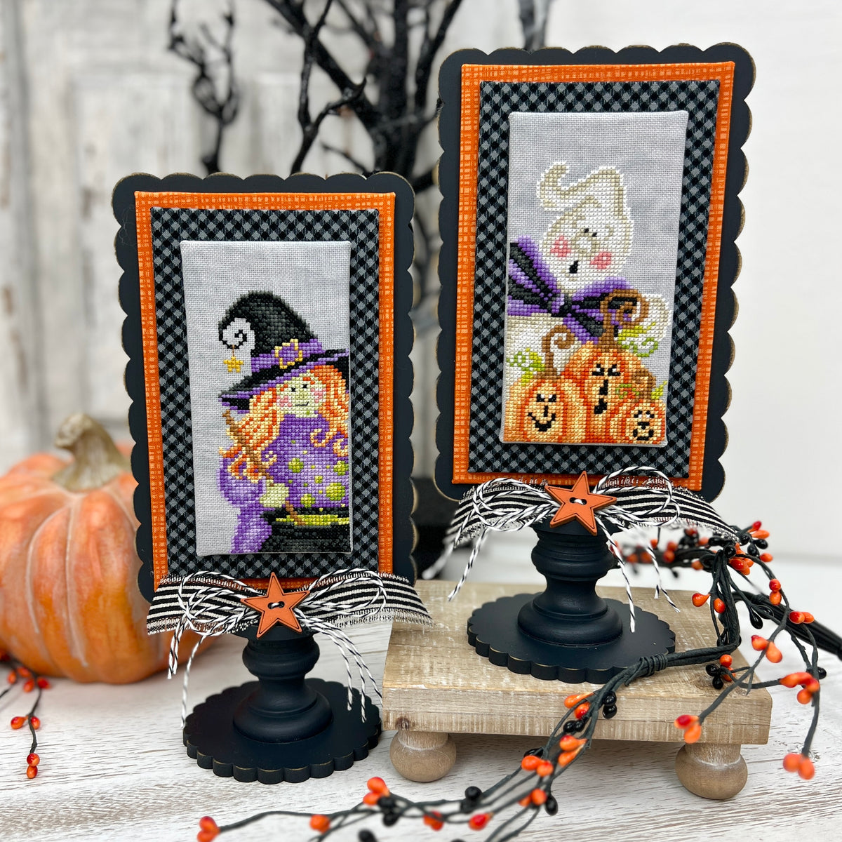 Boo and Hazel Cross Stitch Chart by Dirty Annie's