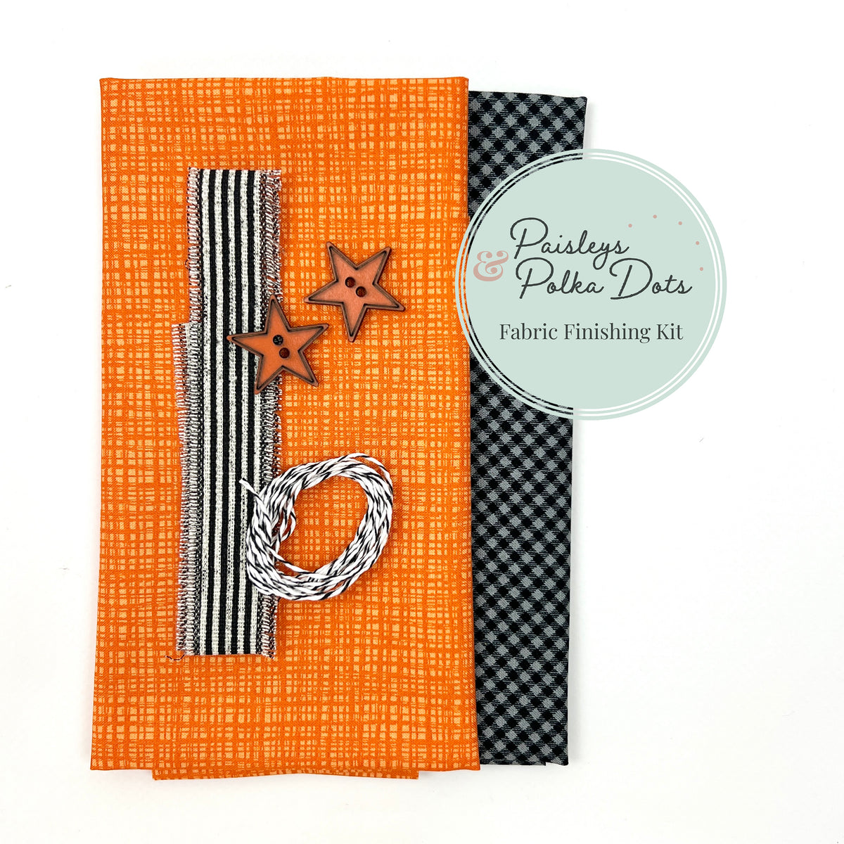 Boo and Hazel Fabric Finishing Kit