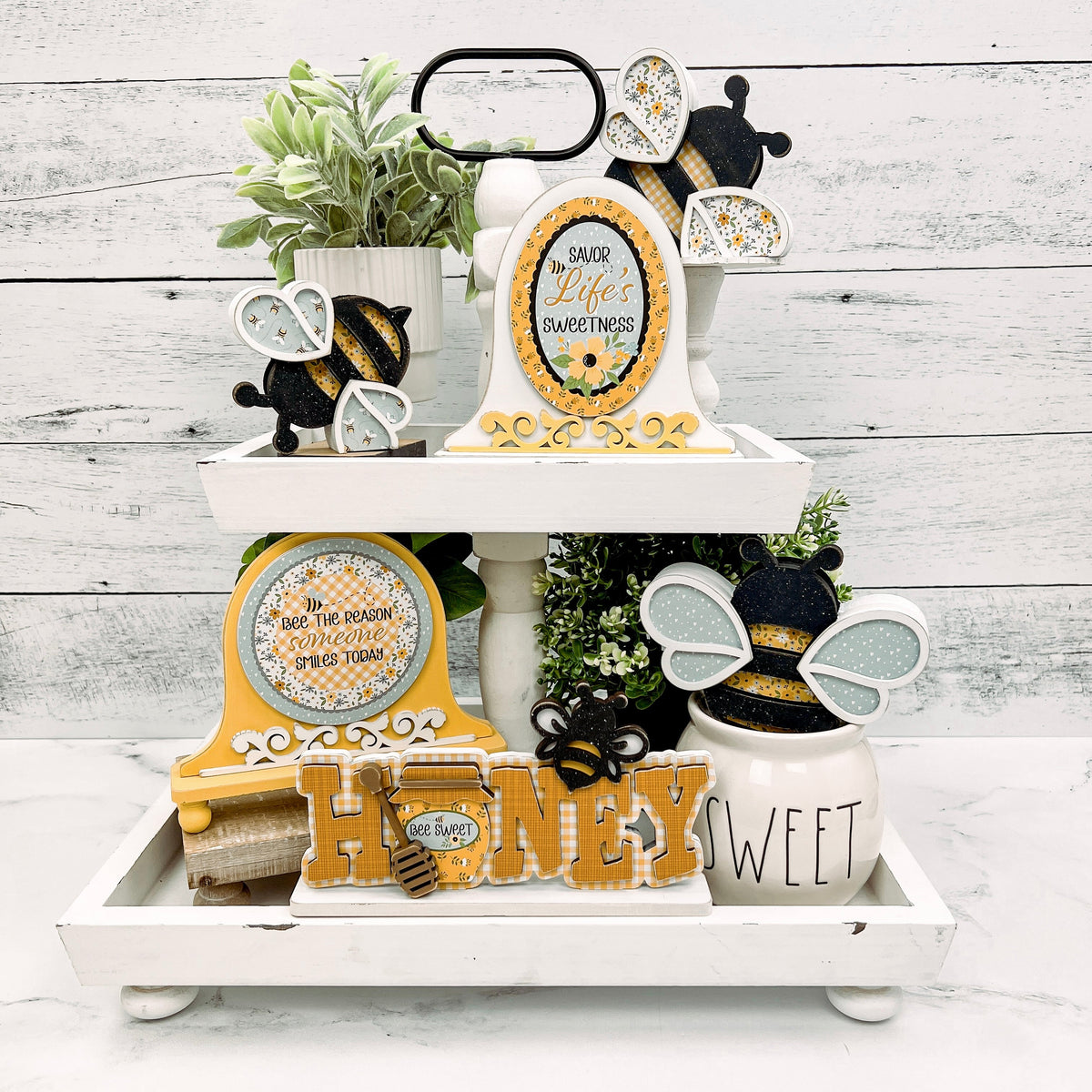 Sweet Honey Word Sign Wood Decor seasonal wood decor