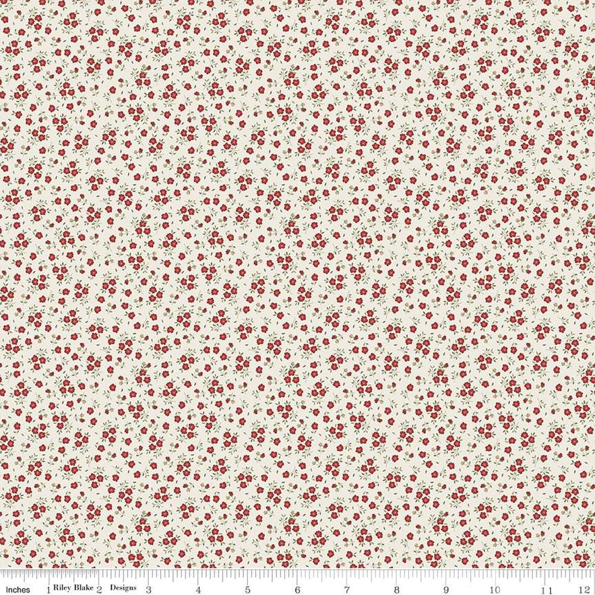 Pink and Red Posies Fabric Finishing Kit