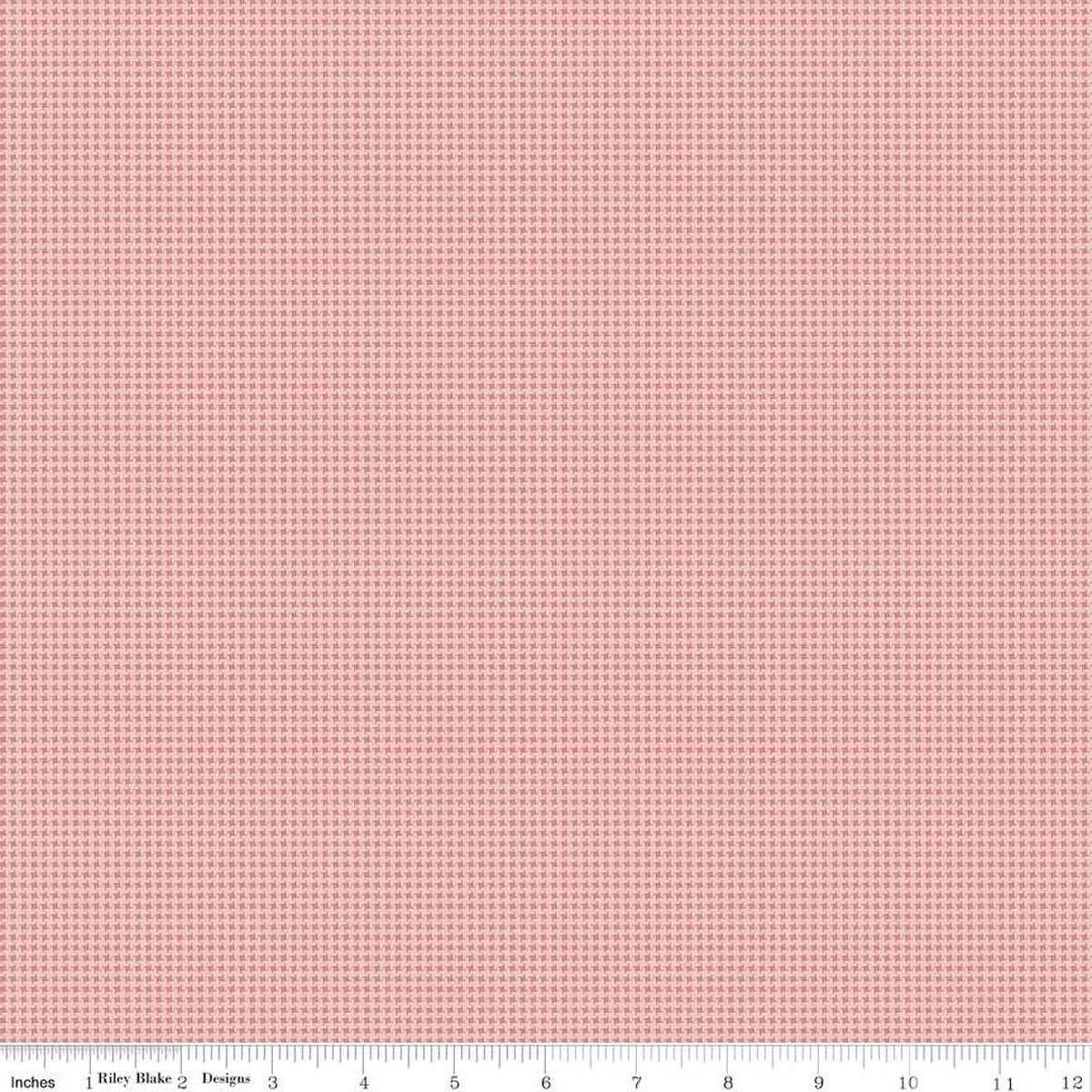Pink and Red Posies Fabric Finishing Kit