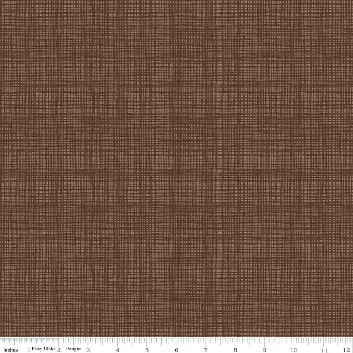 Brown fabric texture swatch