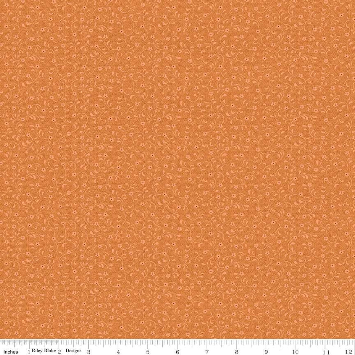 Fat Quarter Finishing Fabric-Floret Ginger