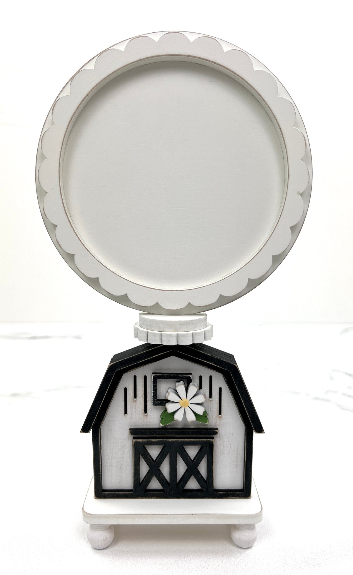 Barn Pedestal Frame-Unfinished Wood seasonal wood decor