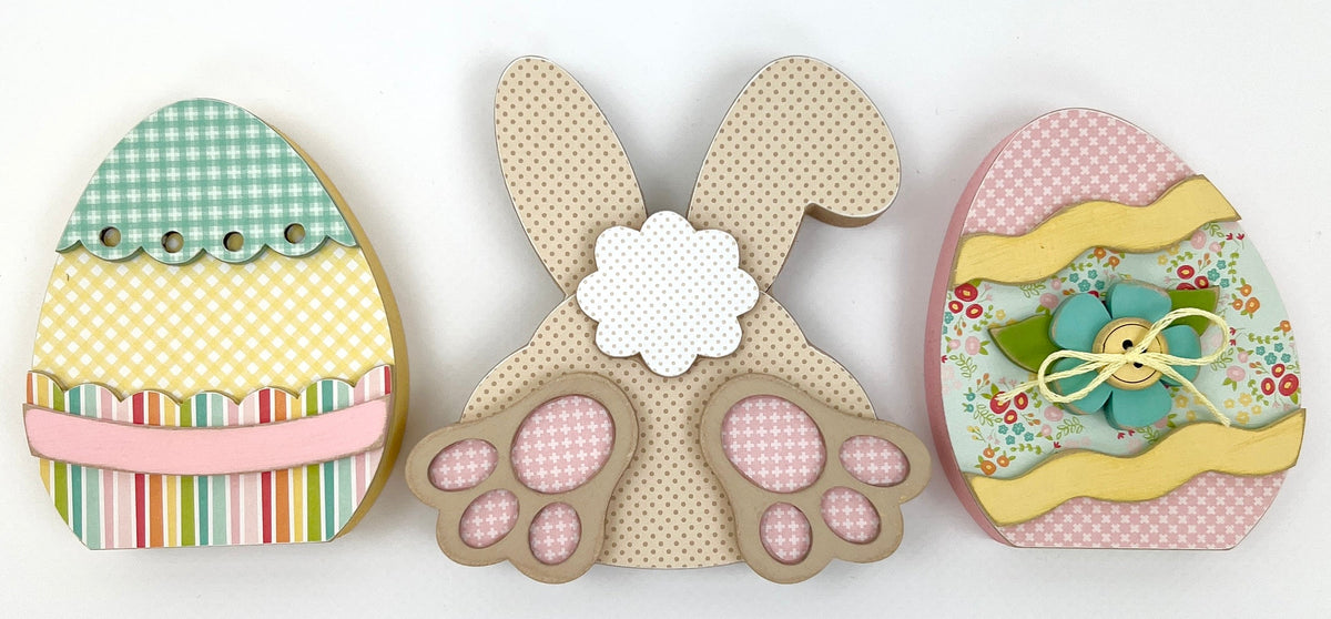 Easter Chunkies Wood Decor seasonal wood decor