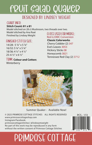 Fruit Salad Quaker by Primrose Cottage