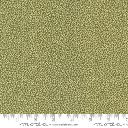 Moda Goodnight Irene Green fabric micro vine pattern
