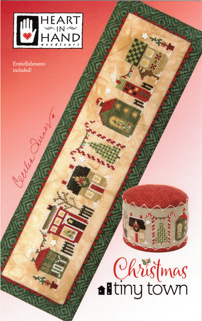 Cross Stitch Christmas Tiny Town Pattern