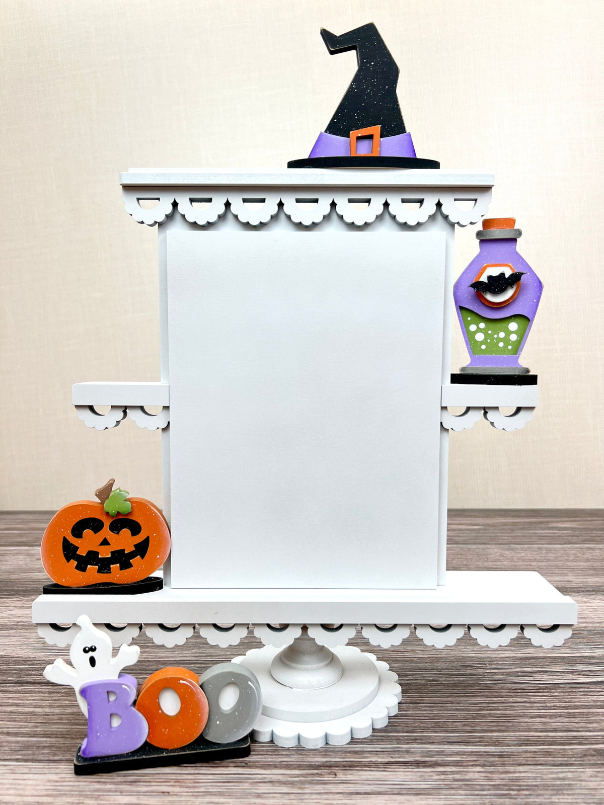 Halloween Small Seasonal Shapes-Unfinished Wood seasonal wood decor