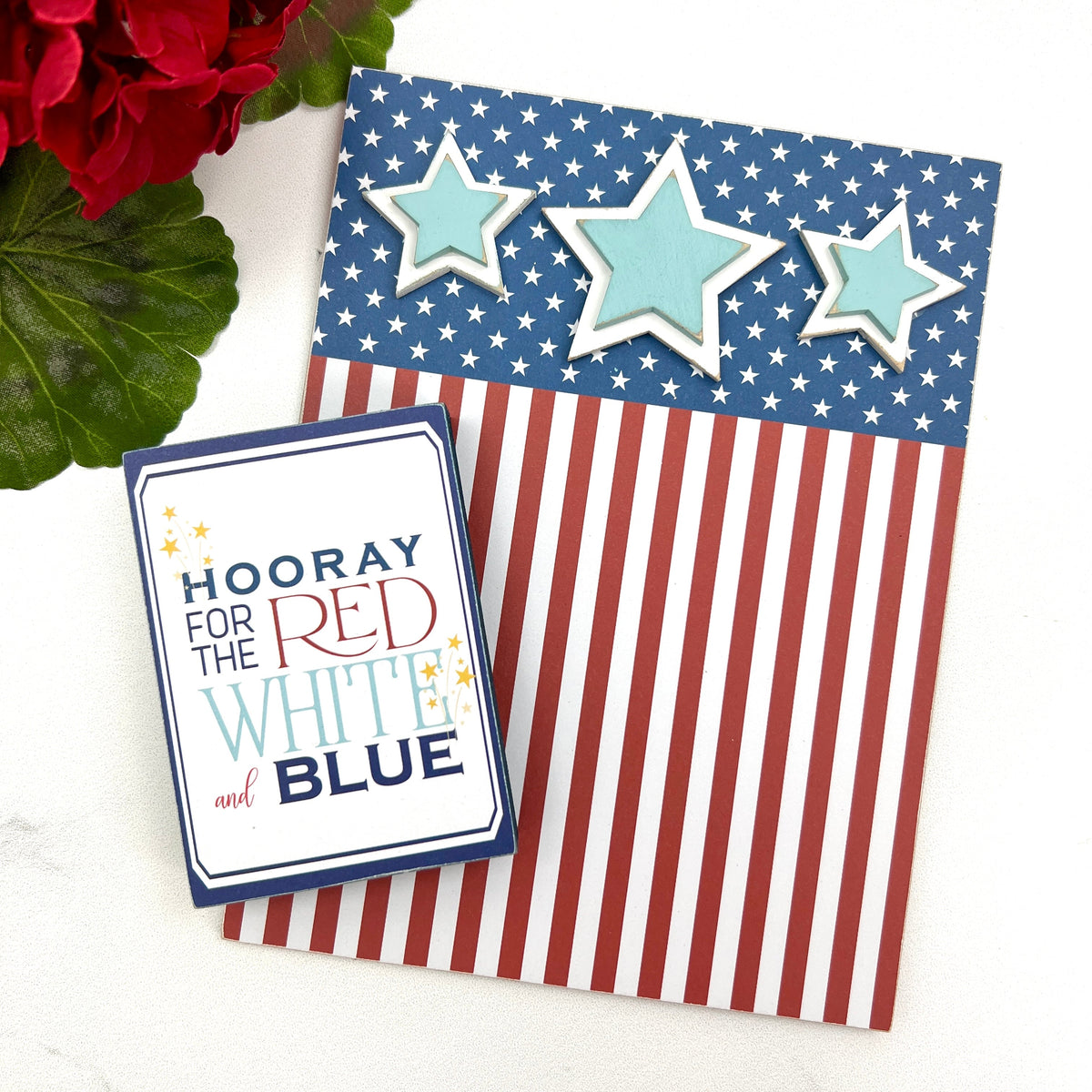 calendar box patriotic/4th of insert