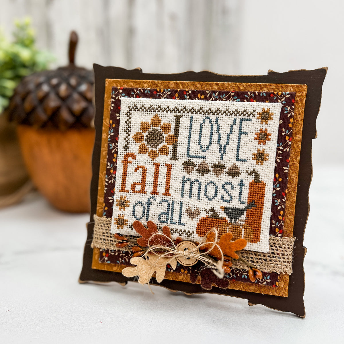 Fall Harvest Fabric Finishing Kit