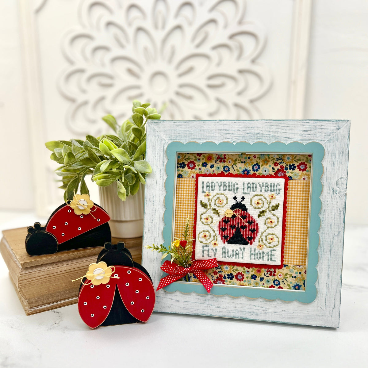 Ladybug Ladybug Cross Stitch Pattern-PDF Download cross stitch pattern