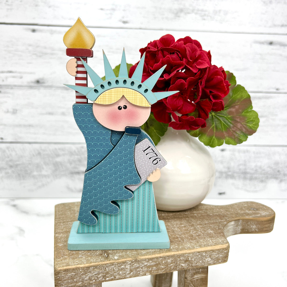 Statue of liberty wood craft kit