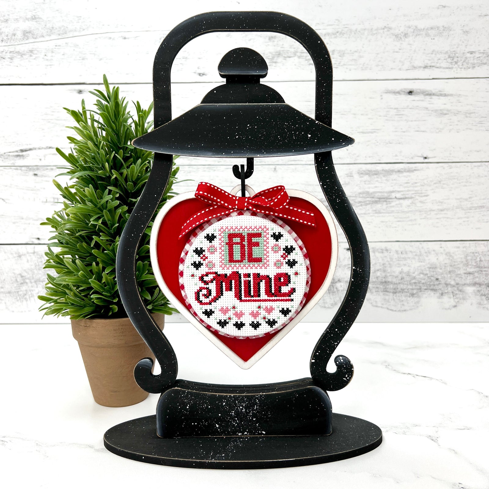 Unfinished Wood Heart for Hanging Lantern-Lantern Sold Separately seasonal wood decor
