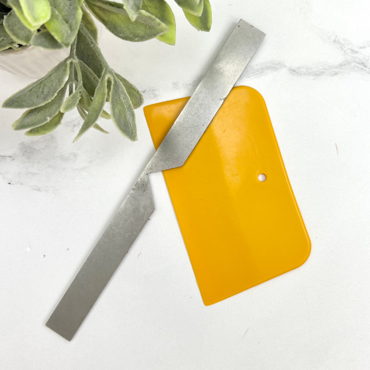 Metal 2 in 1 Trim &amp; Miter Tool with Spatula