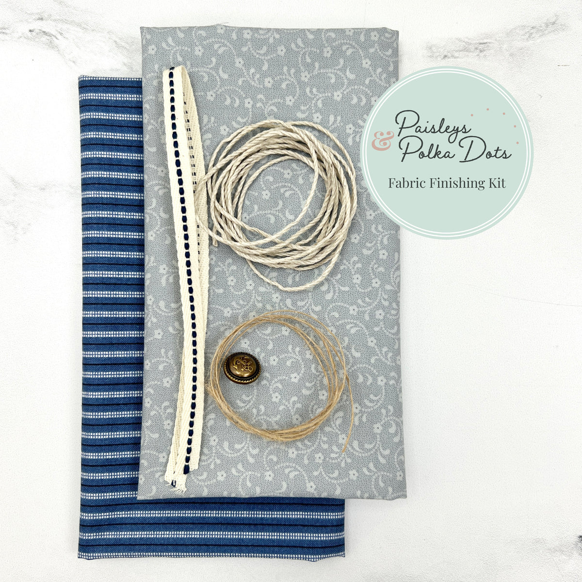 Nautical Rooftops Fabric Finishing kit