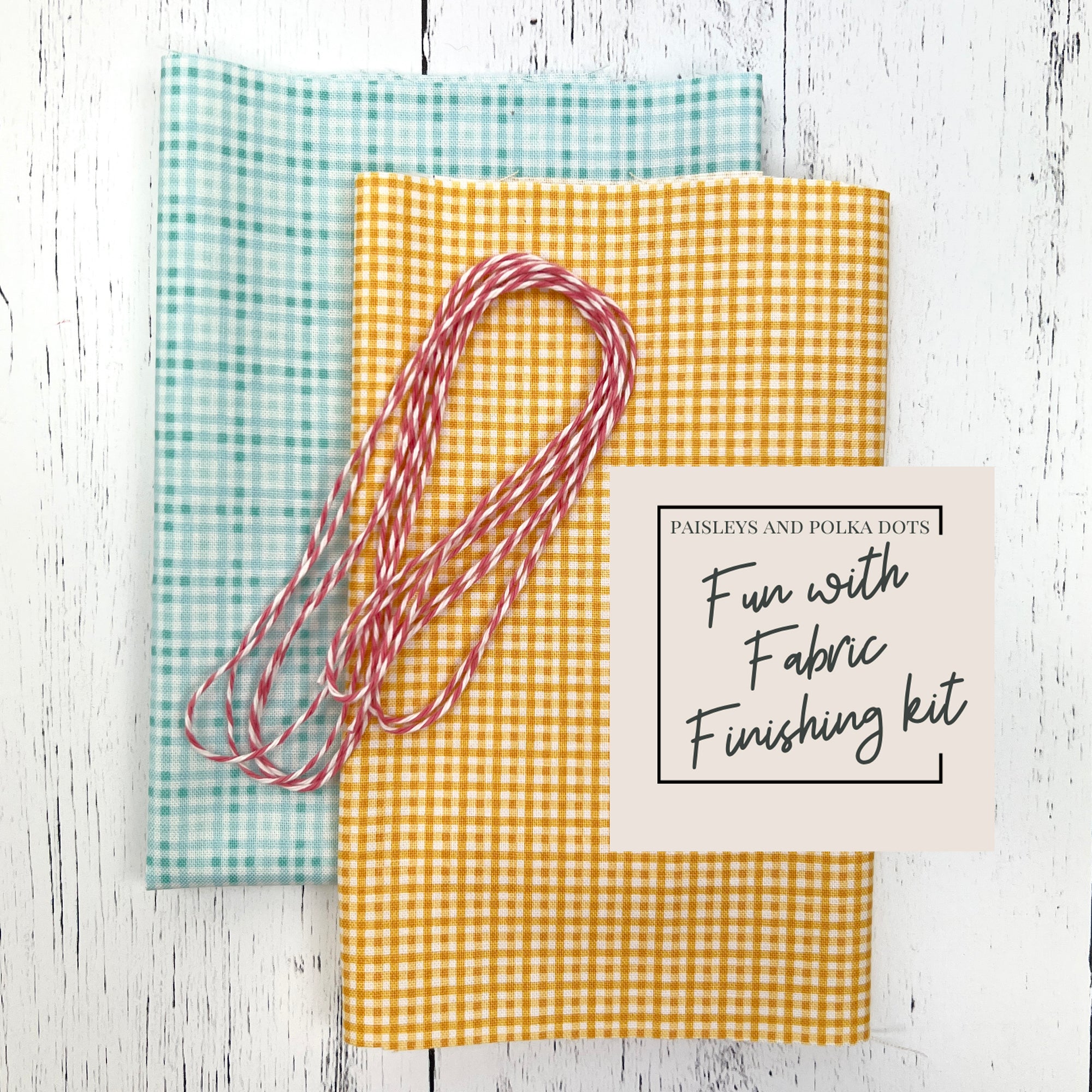 No Frogging Allowed Fabric Finishing Kit