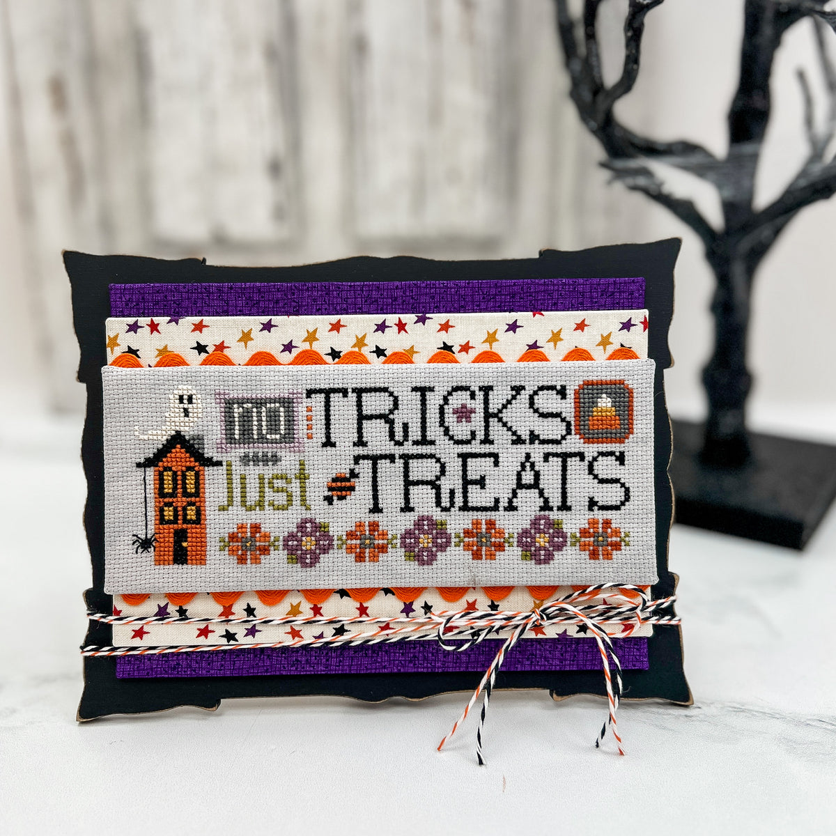 All Hallow's Eve Fabric Finishing Kit