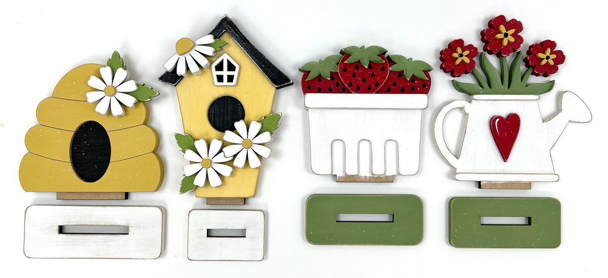 On The Sunny Side Seasonal Shapes-Unfinished Wood seasonal wood decor