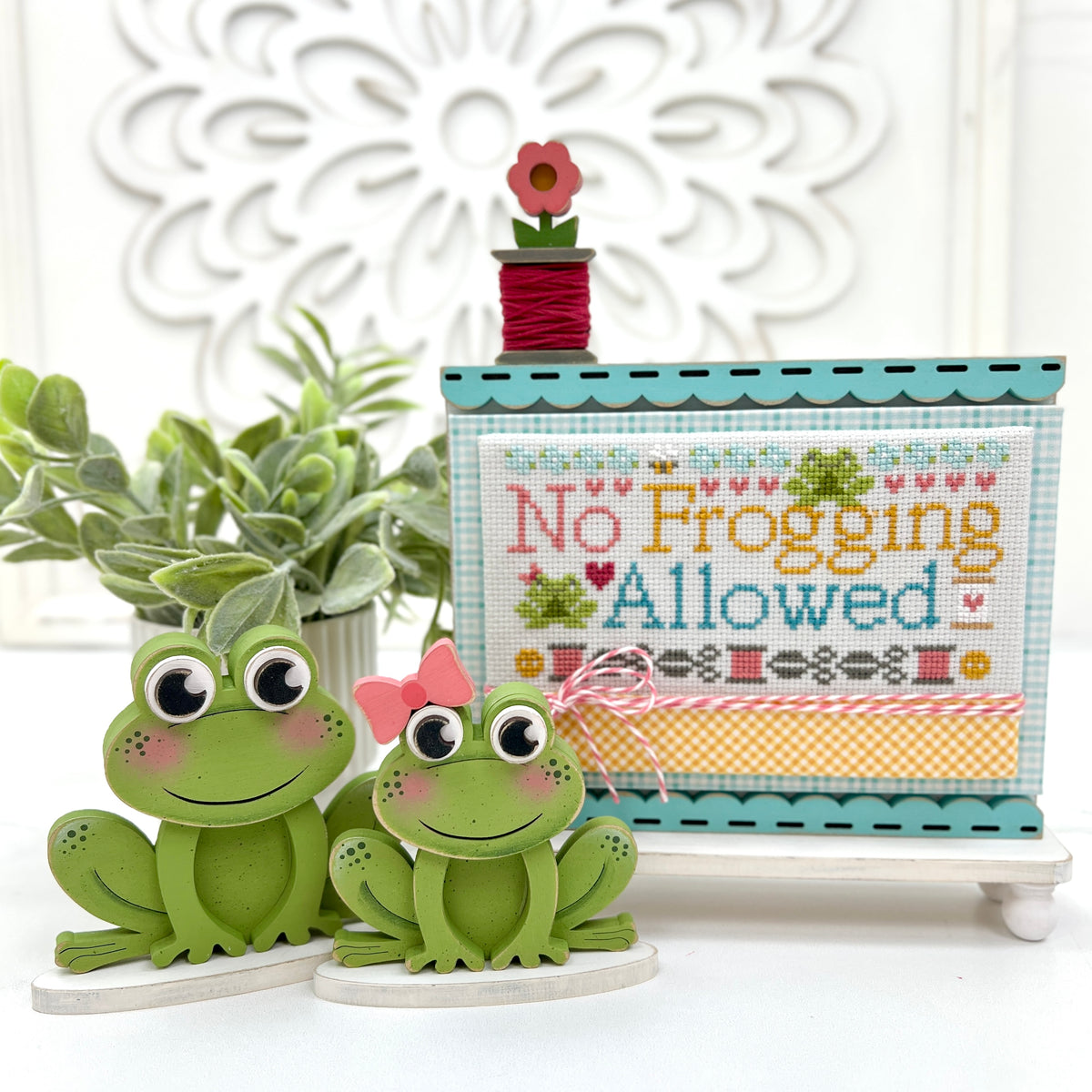 No Frogging Allowed Fabric Finishing Kit