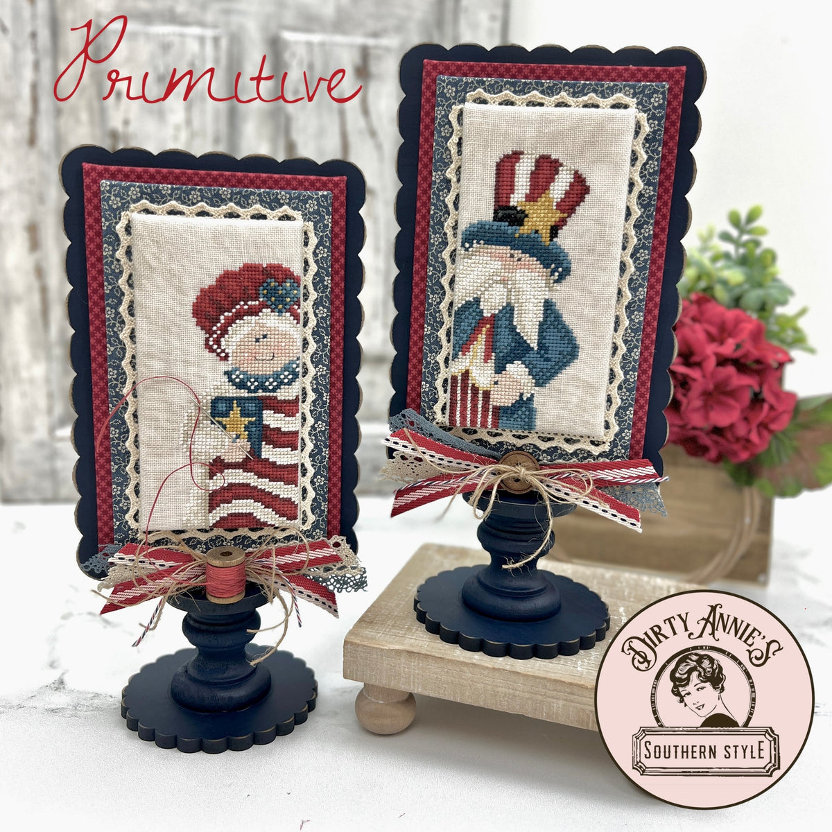 Sam &amp; Betsy Cross Stitch Chart by Dirty Annie's