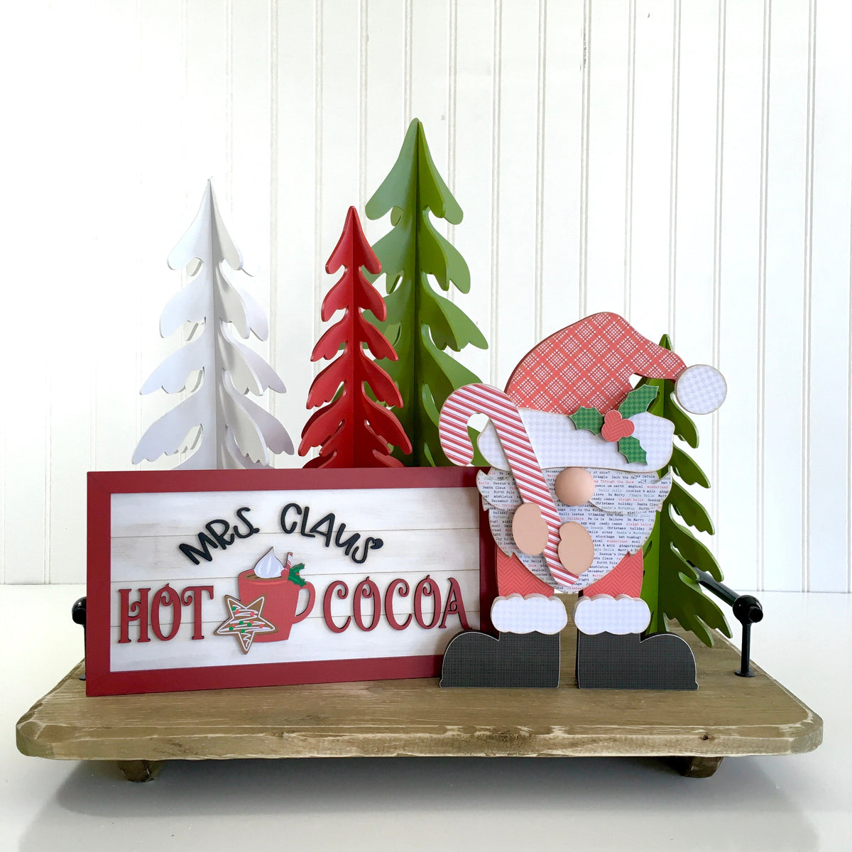 Wood Dimensional Christmas trees for fireplace, mantel, tables, or shelves. wood Christmas tree decoartions. Handmade christmas trees, holiday wood decor, christmas crafts, 3D Christmas trees, 3D Trees