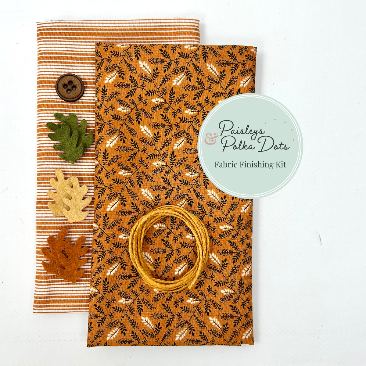 Simple Gatherings Fabric Finishing Kit