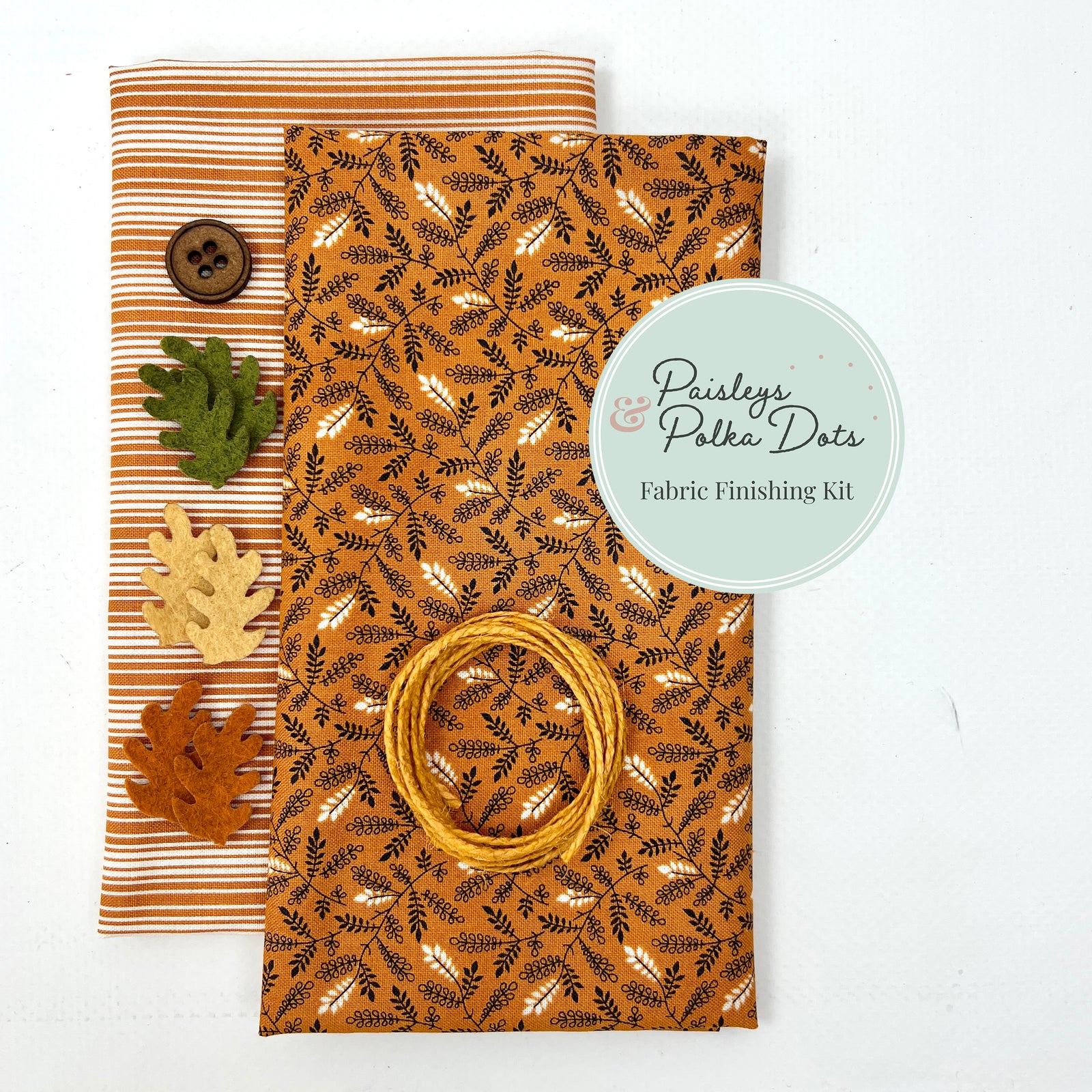 Simple Gatherings Fabric Finishing Kit