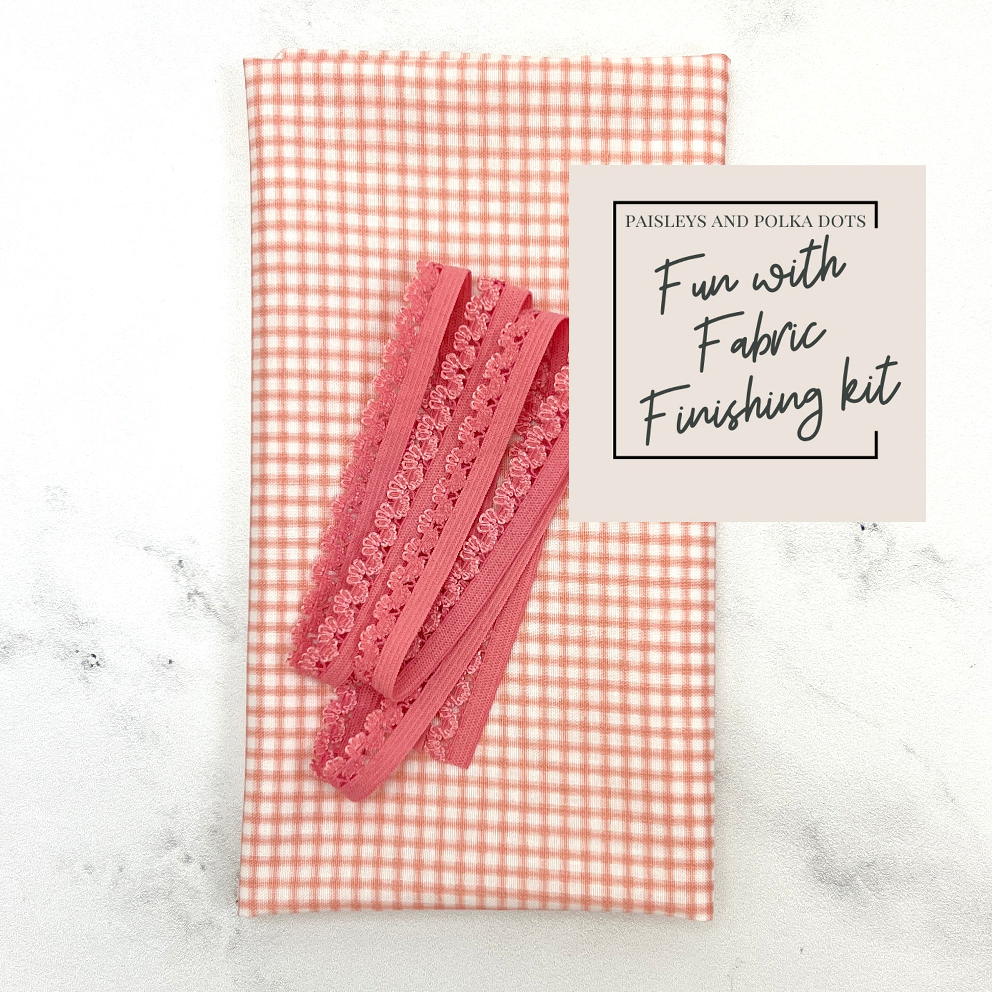Stitching Quaker Fabric Finishing Kit