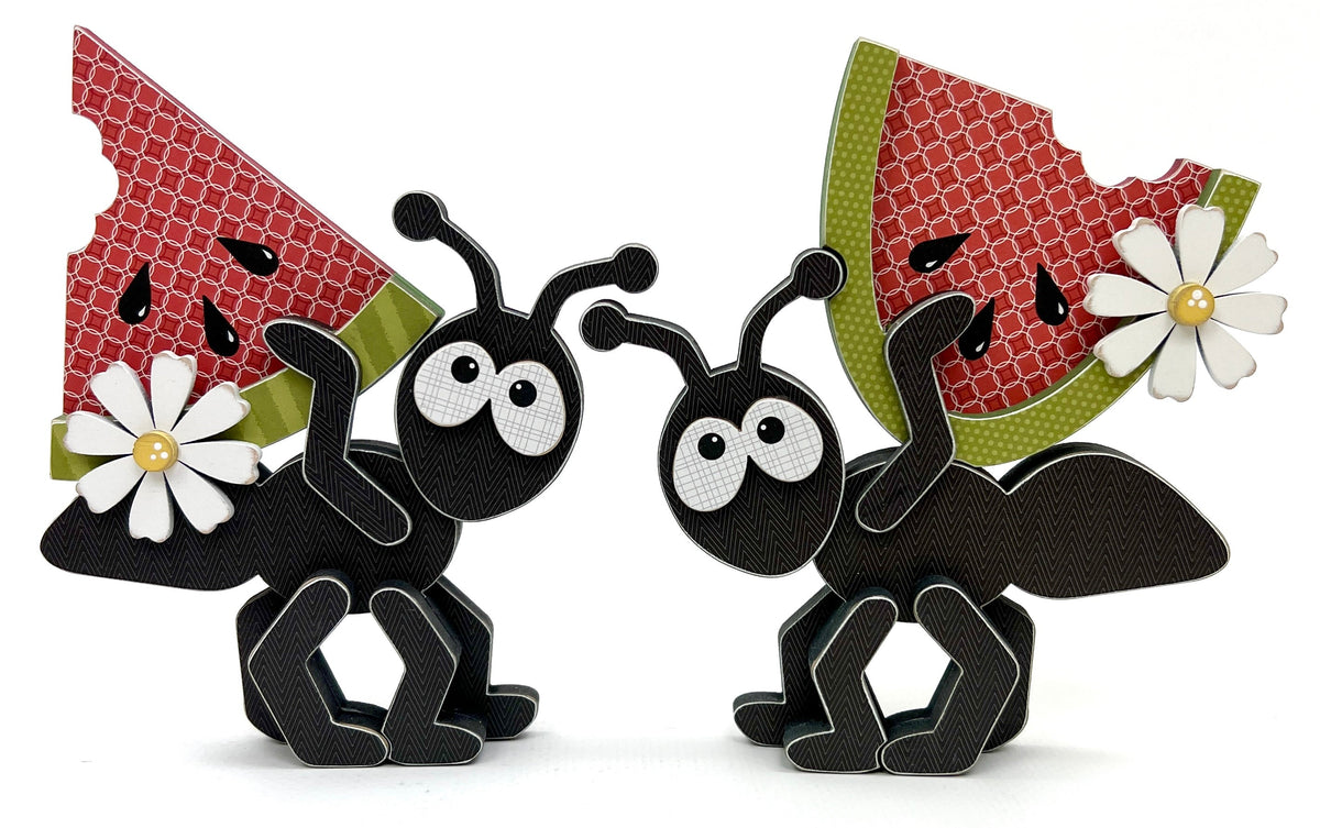 Summer Ants Wood Decor seasonal wood decor