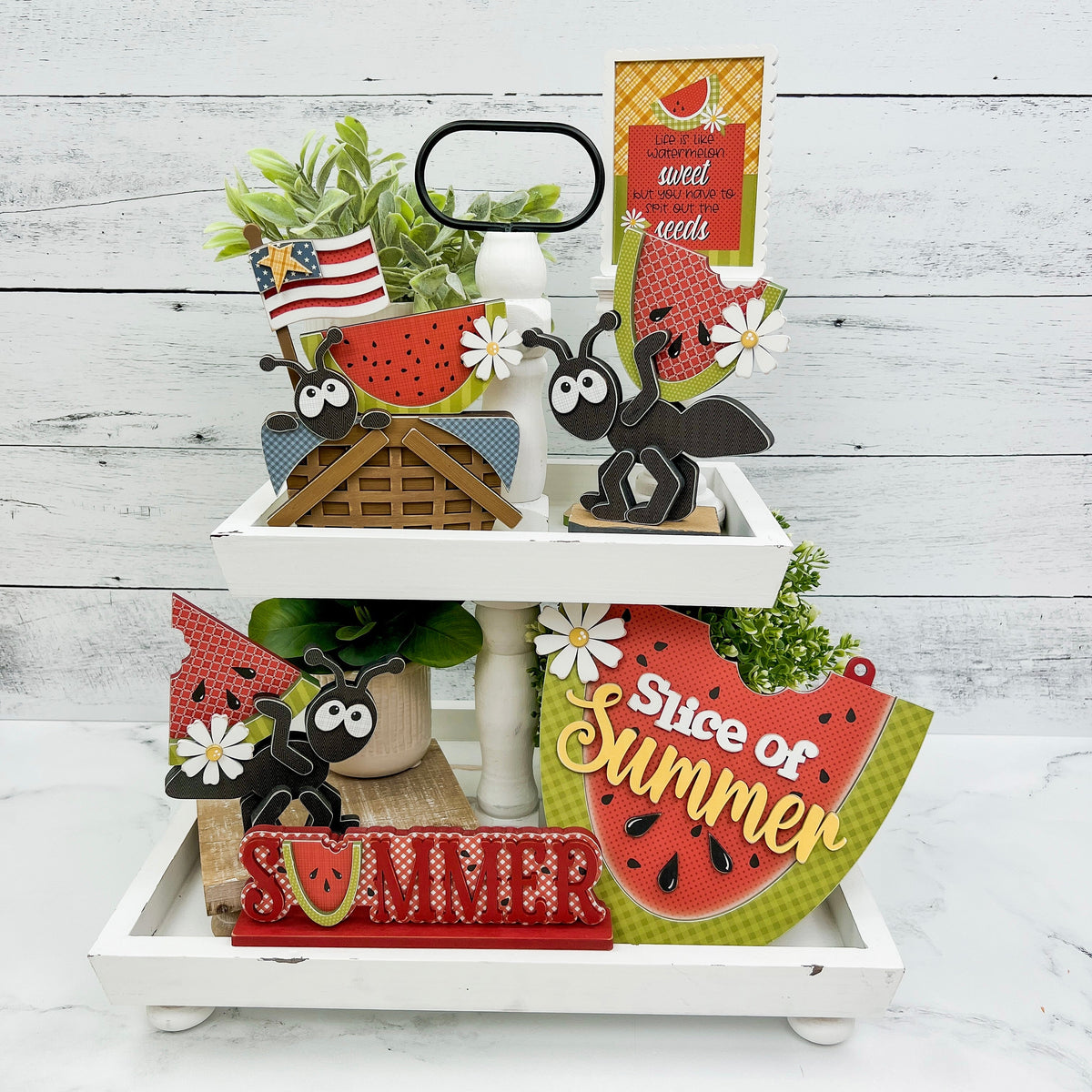 Summer Ants Wood Decor seasonal wood decor