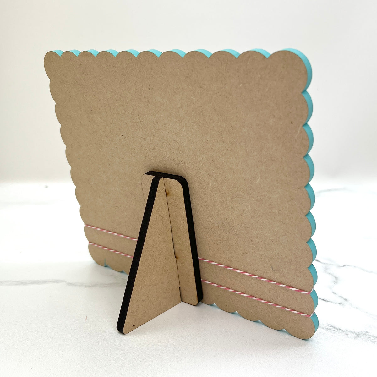 Sweetly Loved PAINTED Cross Stitch Display &amp; Fabric Finishing Kit