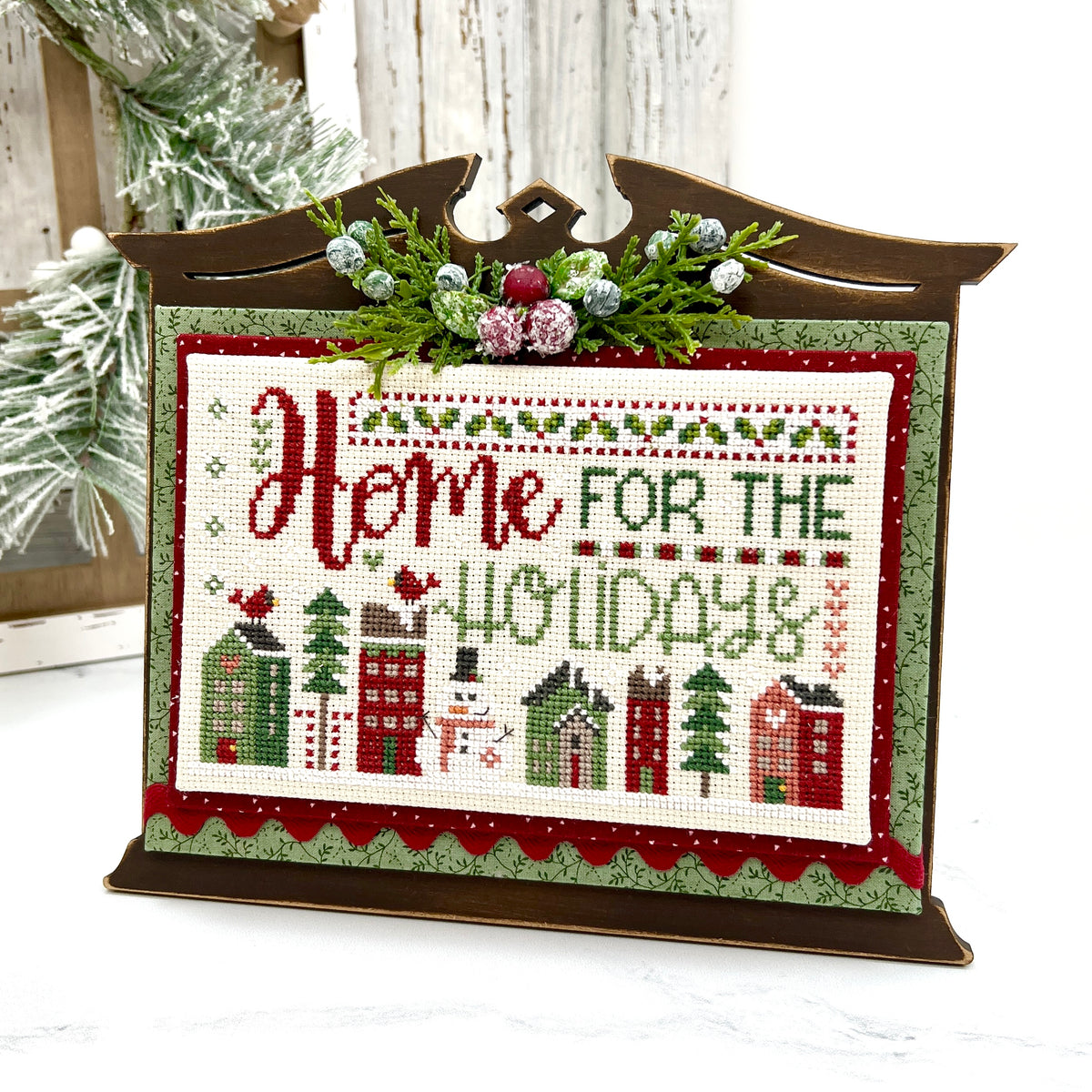 Snow &amp; Vines Fabric Finishing Kit