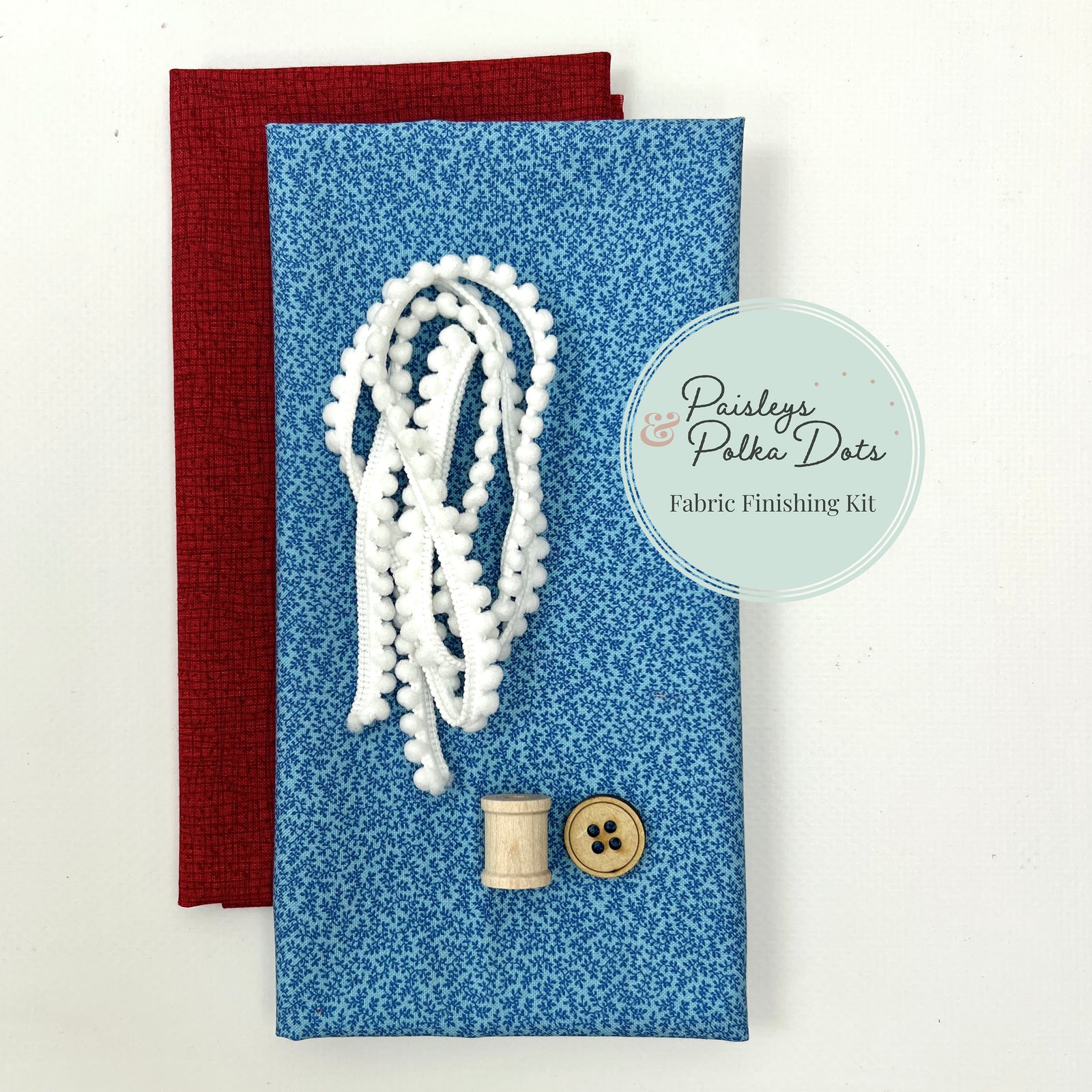 Sam & Betsy Fabric Finishing Kit-Bright Colors