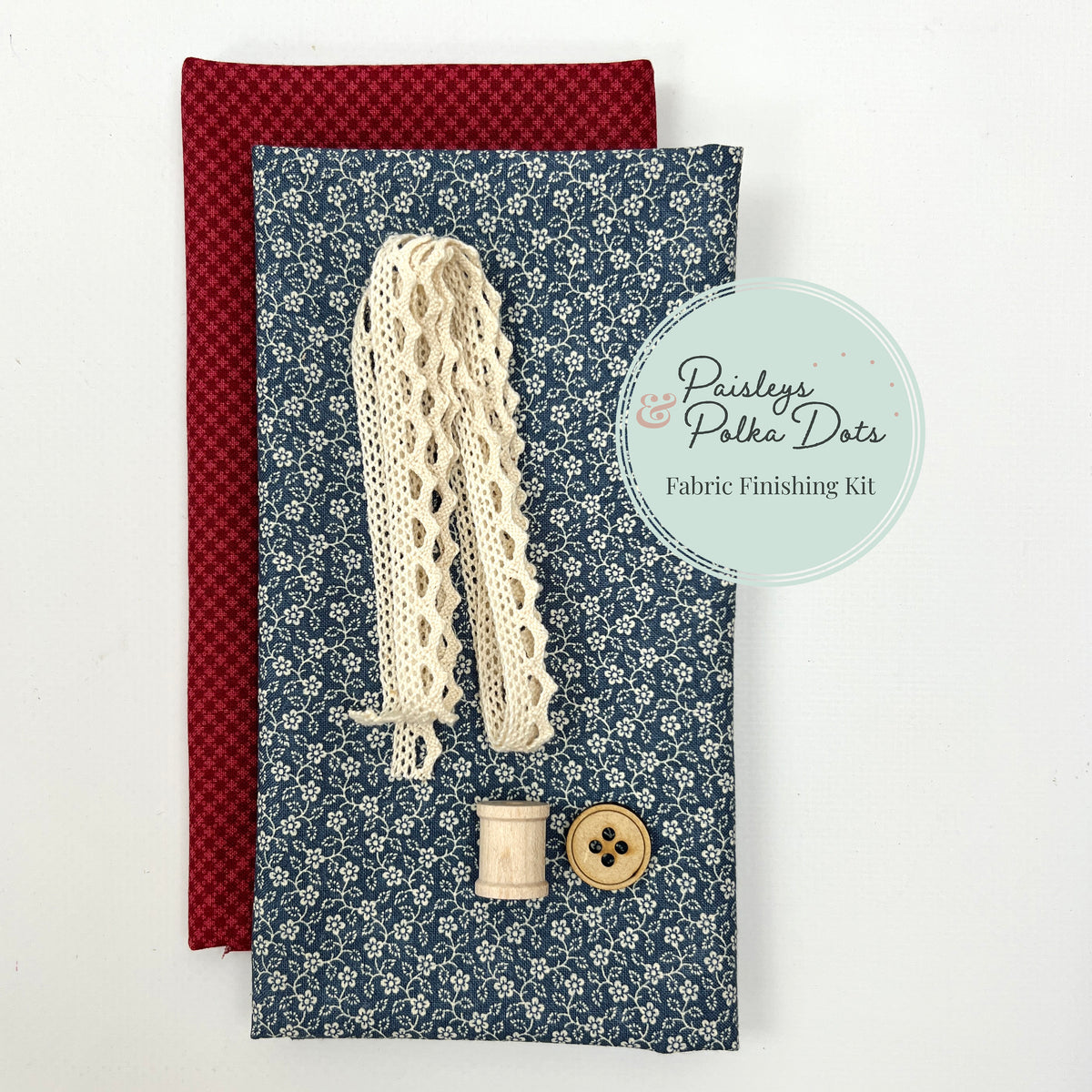 Sam &amp; Betsy Fabric Finishing Kit-Primitive Colors