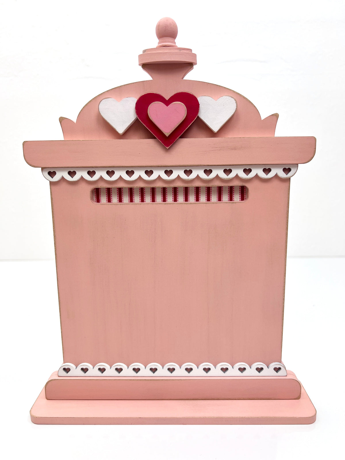 Large Vintage Mailbox Cross Stitch Display Seasonal &amp; Holiday Decorations