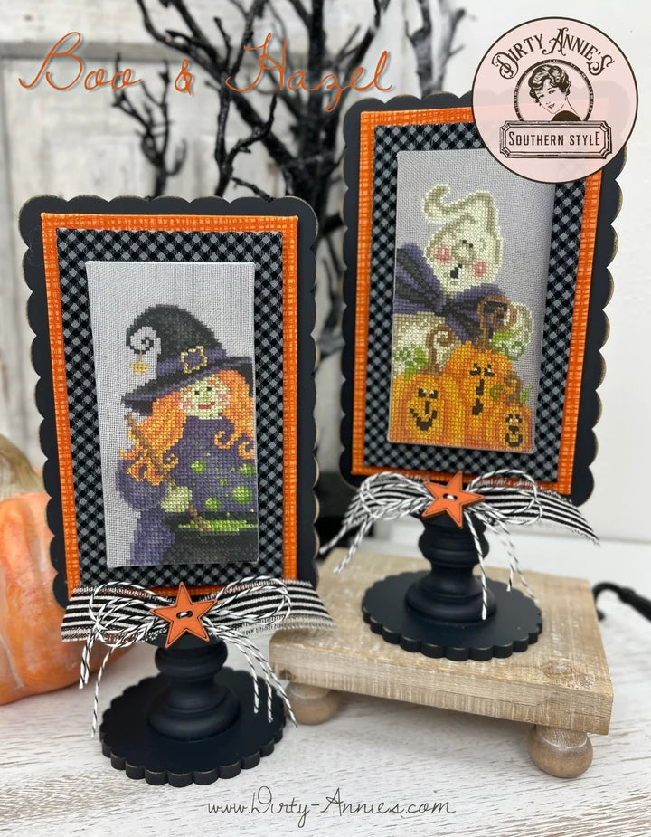 Boo and Hazel Cross Stitch Chart by Dirty Annie's