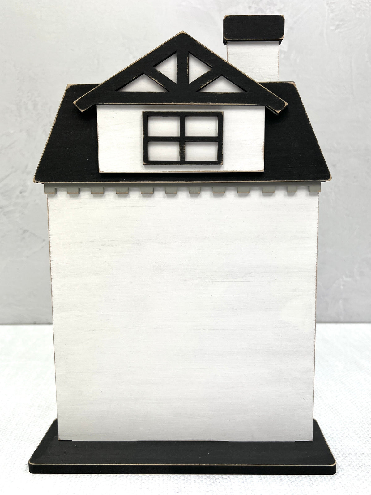 Unfinished Wood City Houses-Set of Four (Bundle and SAVE $12.00)