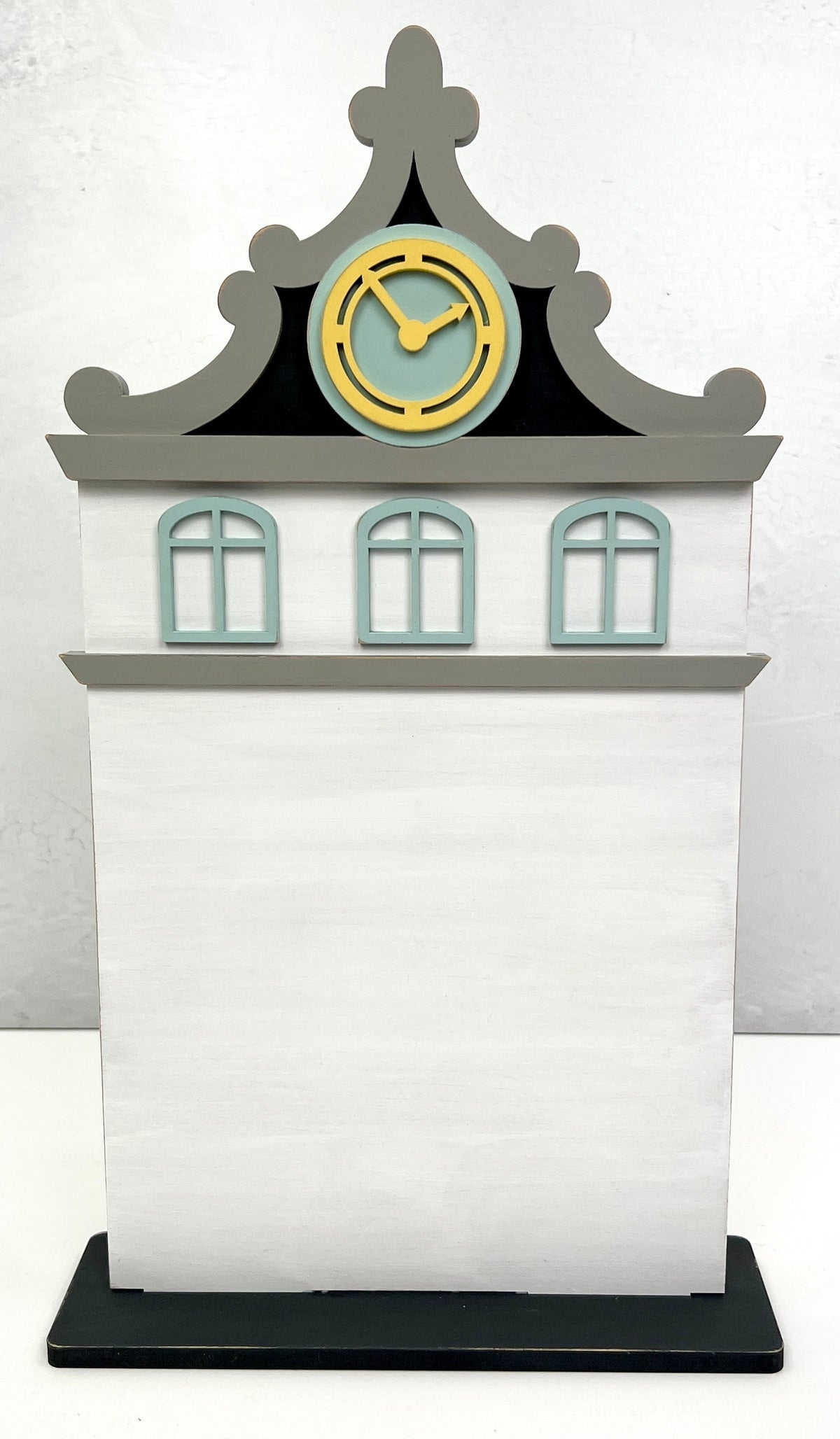 FOUR Spring City Houses -BUNDLE AND SAVE SET seasonal wood decor