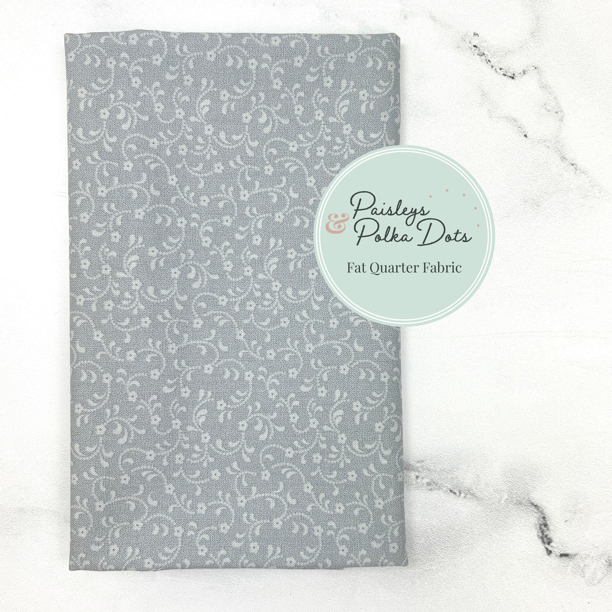 Fat Quarter Finishing Fabric-Floret Frost