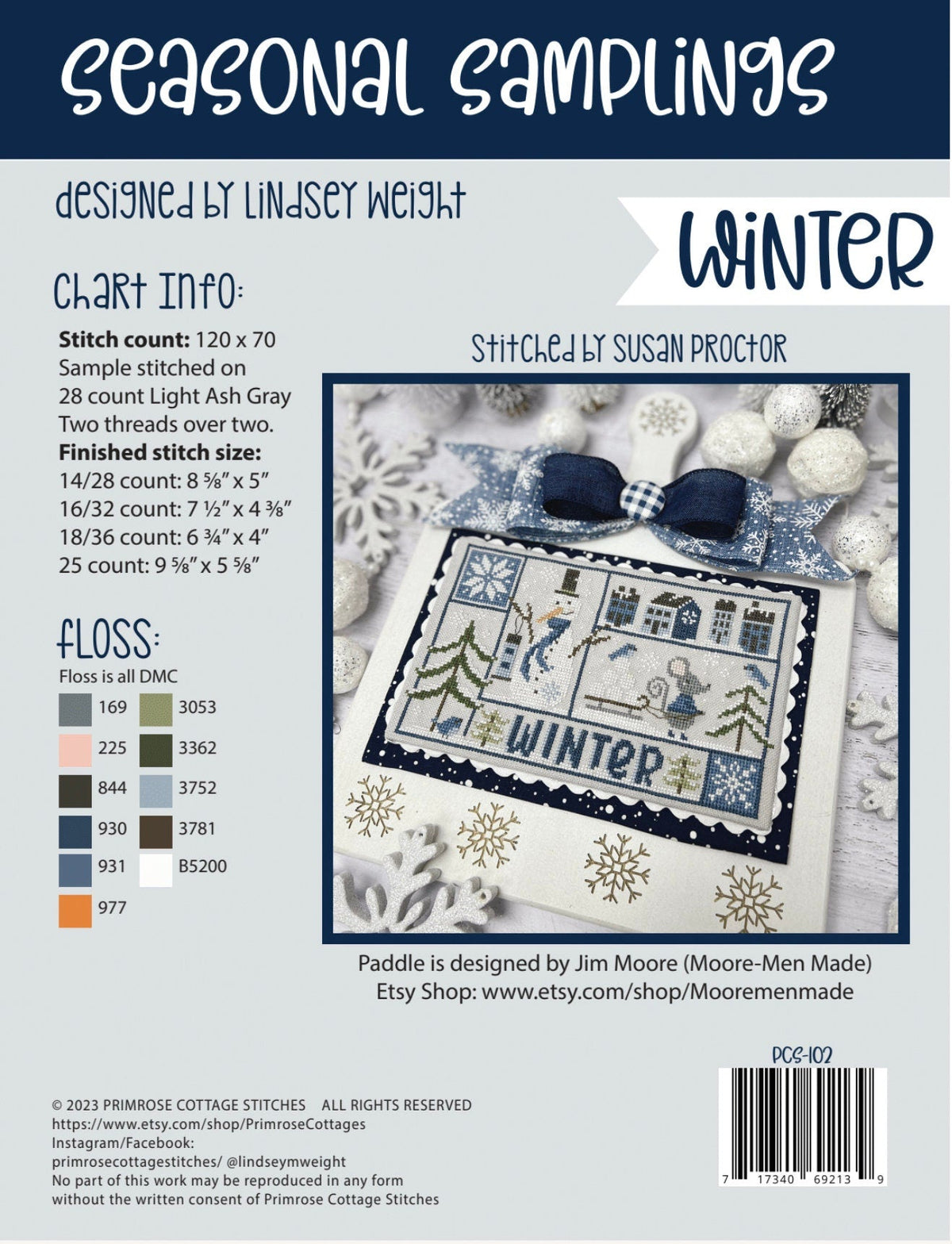 Seasonal Samplings Winter by Primrose Cottage