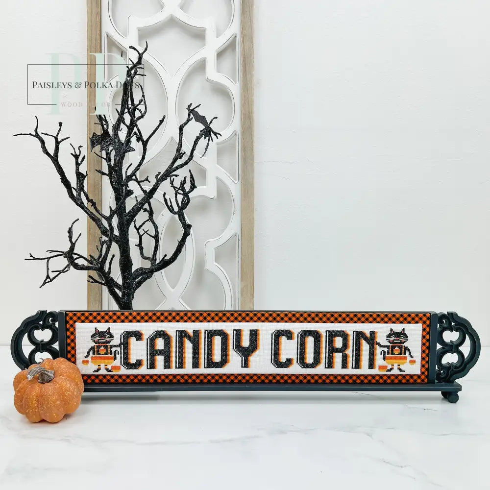 Long Scroll Frame Cross Stitch Display Backer-Unfinished Wood seasonal wood decor