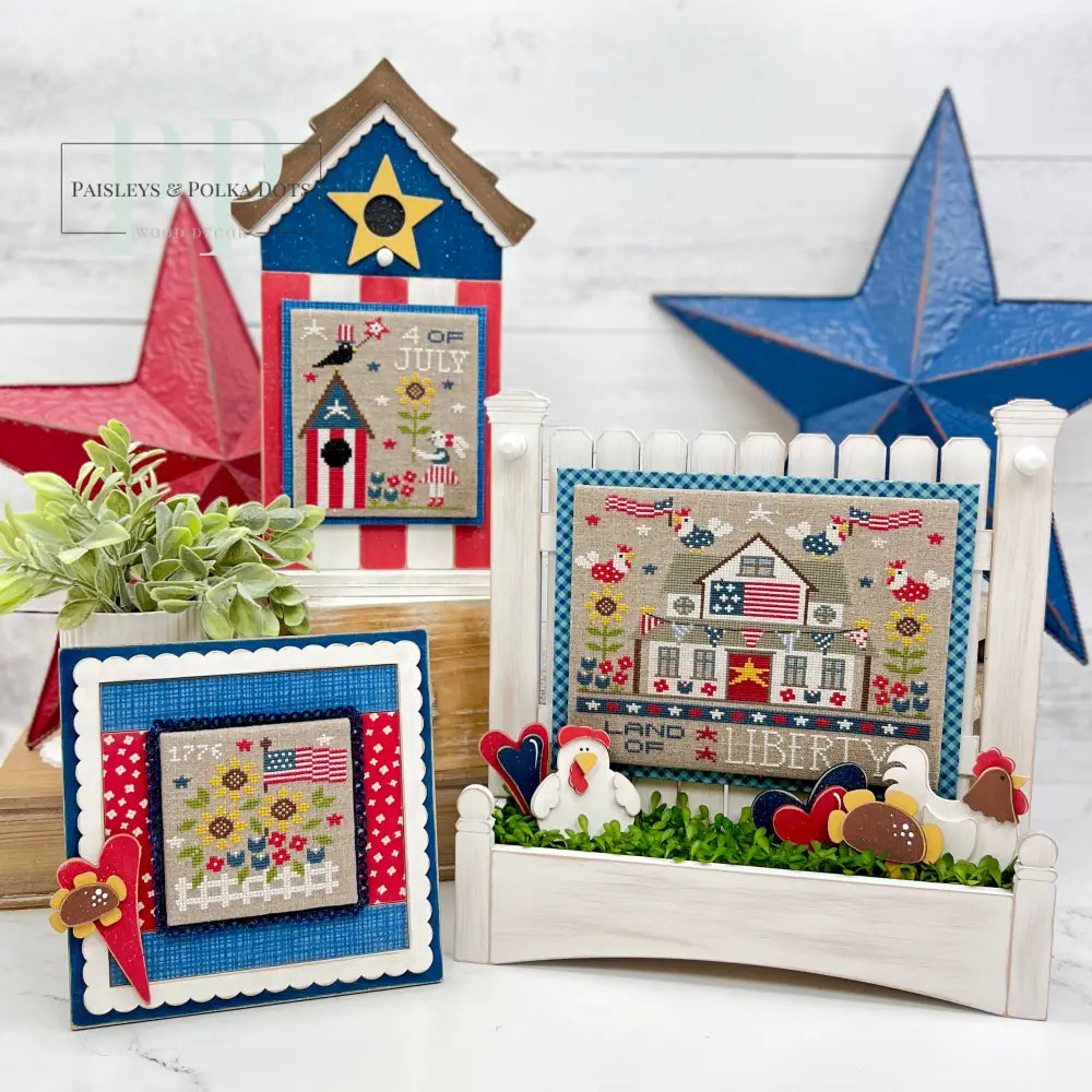 Picket Perch-Unfinished Wood seasonal wood decor