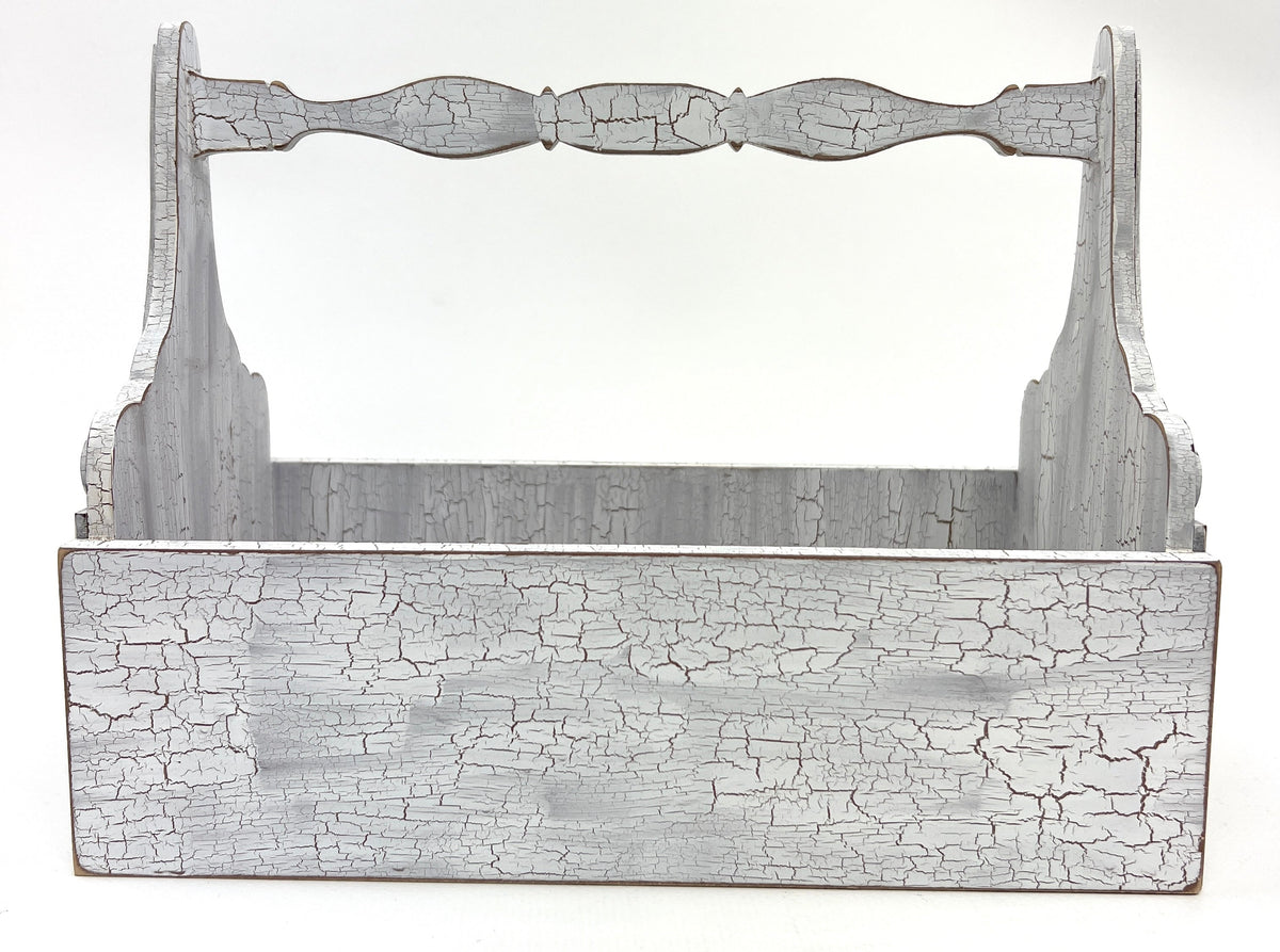 Planter Box Cross Stitch Display-Unfinished Wood seasonal wood decor