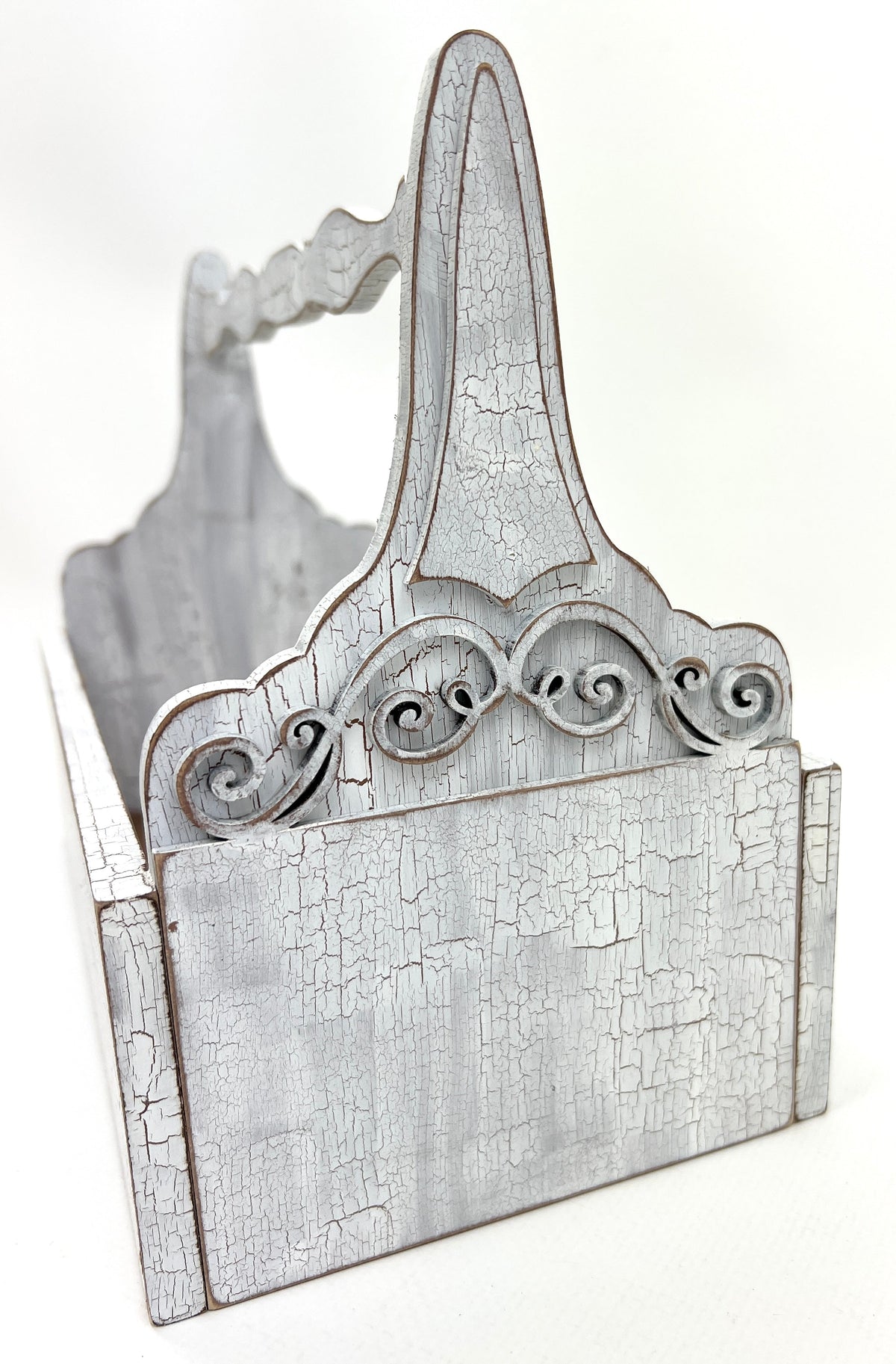 Planter Box Cross Stitch Display-Unfinished Wood seasonal wood decor