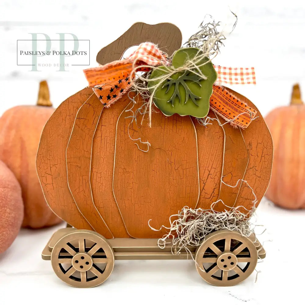 Primitive Pumpkin Cross Stitch Display-Unfinished Wood Cross stitch display